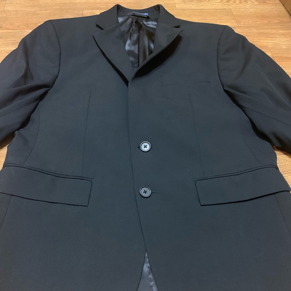 Men’s Ryan Seacrest Distinction Black Blazer Size 38S